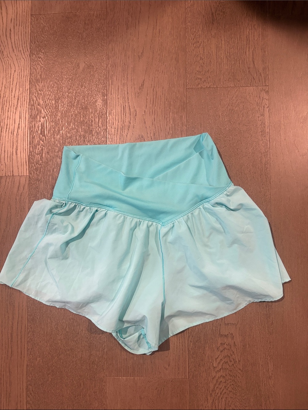 aerie Aqua Women's Athletic Skort Shorts